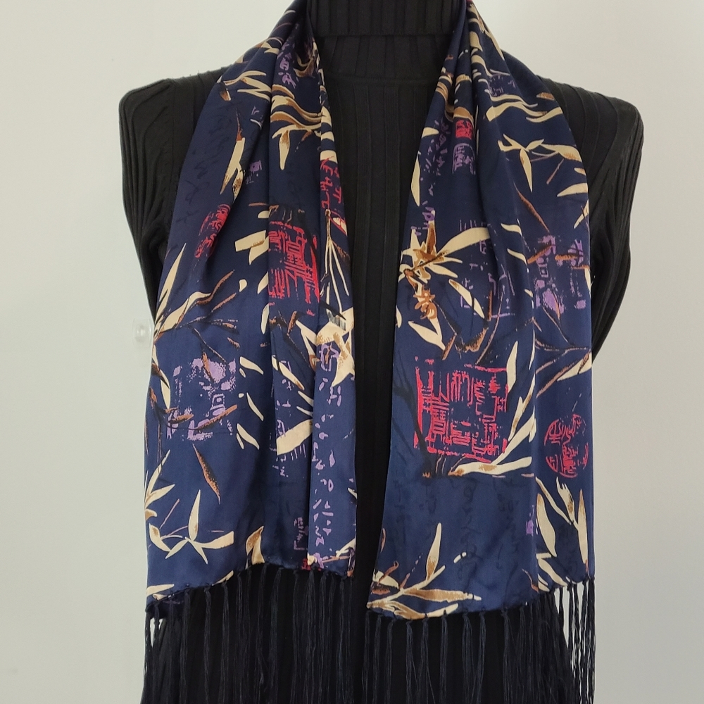 100% Silk Scarf - Picture 2 of 4